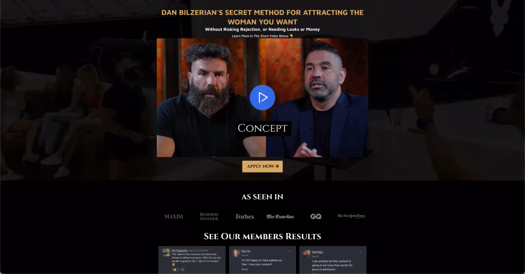 Work with Dan Bilzerian